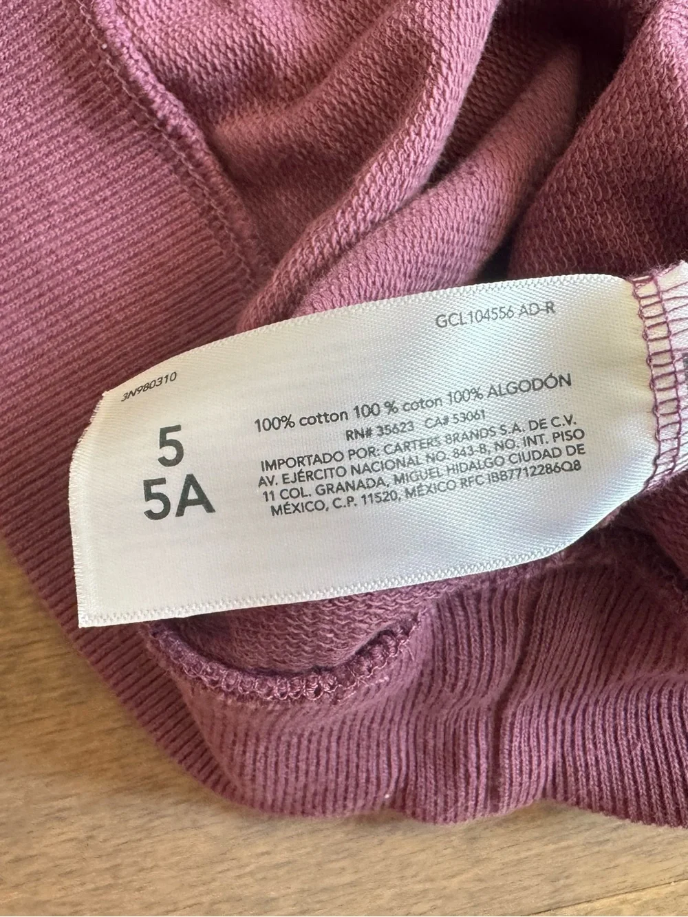 OshKosh B'gosh French Terry “Positive Vibes” Hoodie